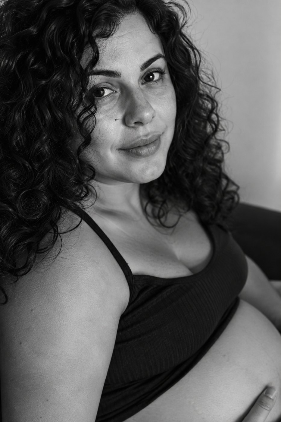 Idea de sesión: Todo en una mirada. Blanco y negro · retrato.