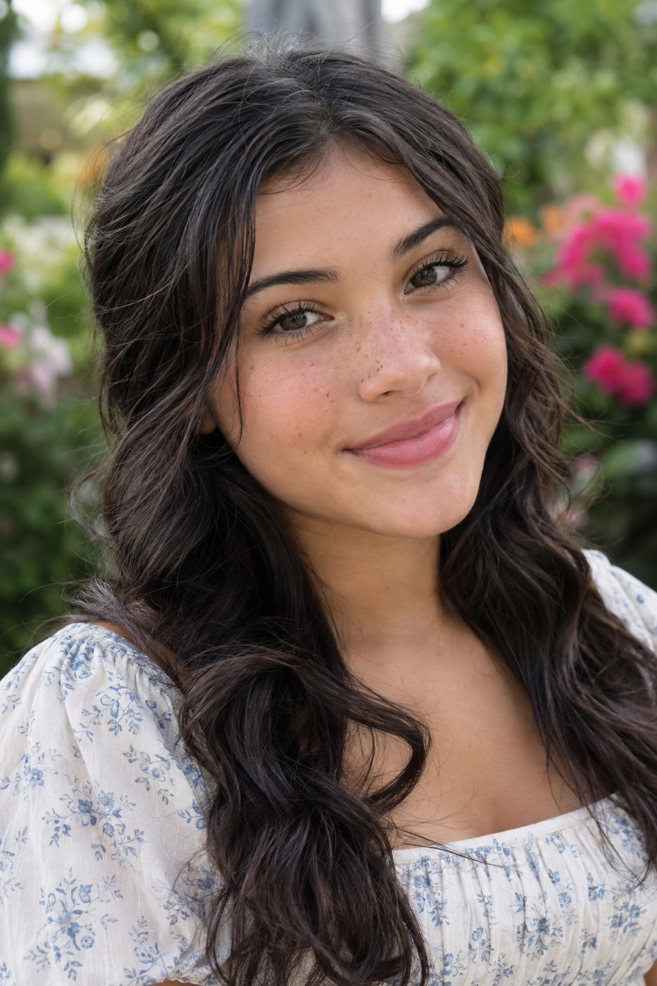 Session idea: Your expression, up close. Portrait · Garden.