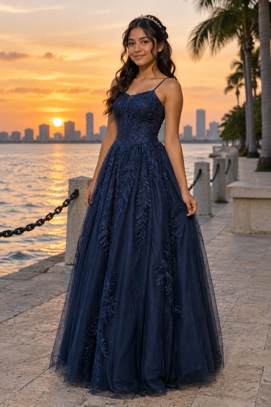 Session idea: End-of-day light. Blue · Coastal walkway.